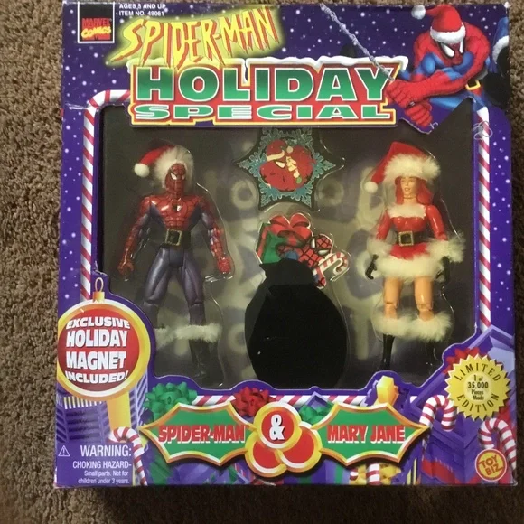 Spider-Man & Mary Jane Holiday Special Limited Edition 1 of 35,000 with Magnet - Picture 2 of 16
